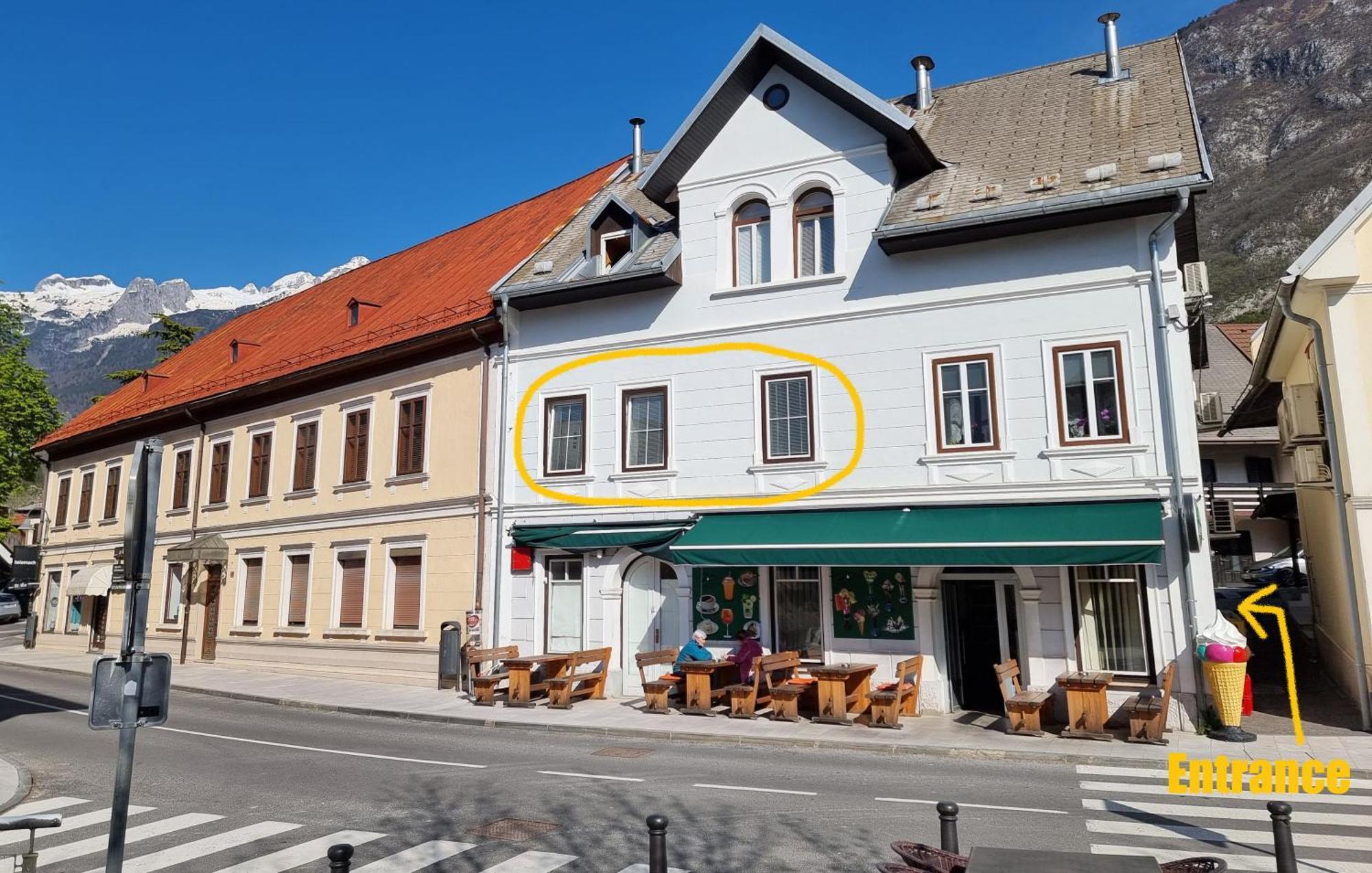 Apartma Katarina'S Place Бовец Екстериор снимка